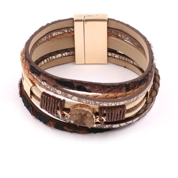 Druzy Stone Bracelet Jewelry - Druzy Stone Bracelet